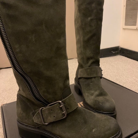 Frye suede moto boots, new in box - Picture 6 of 6